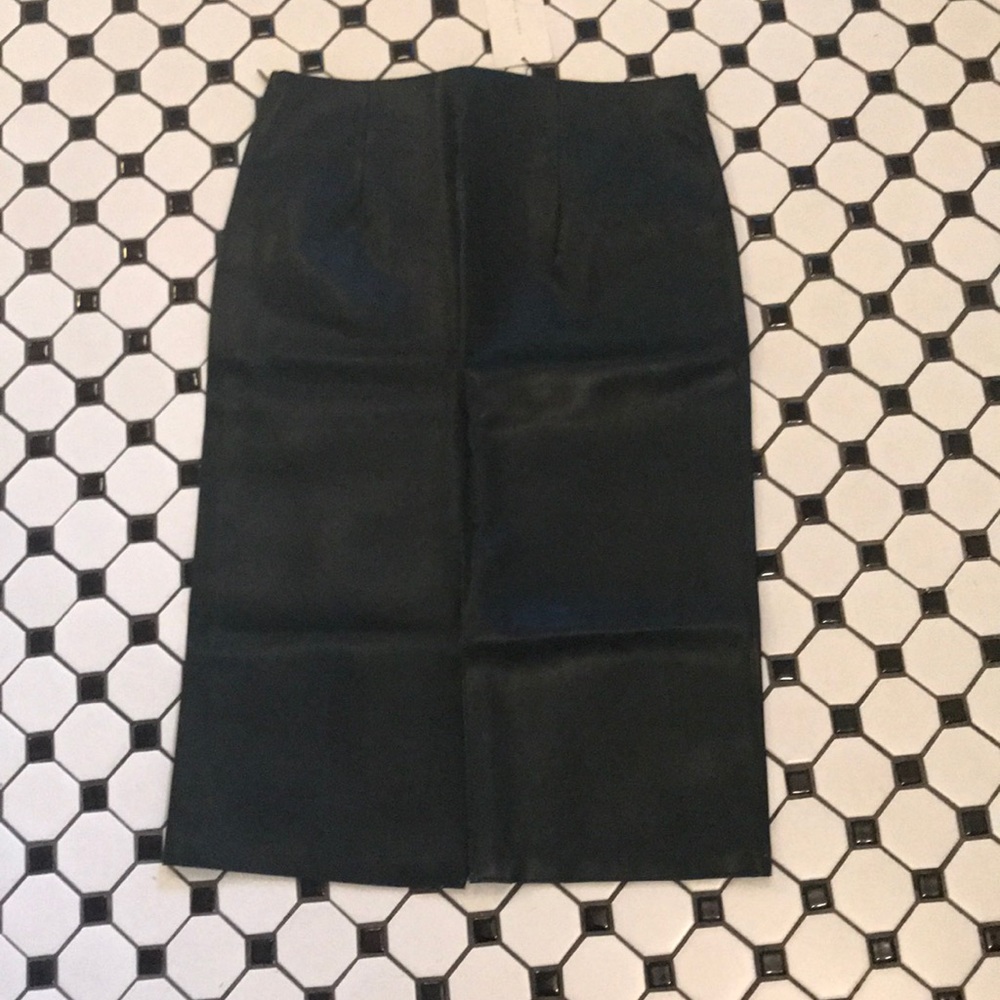 Zara Faux Leather Pencil Skirt